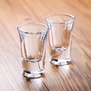 促销15毫升子弹酒酒杯龙舌兰酒厚底玻璃杯酒杯威士忌酒杯