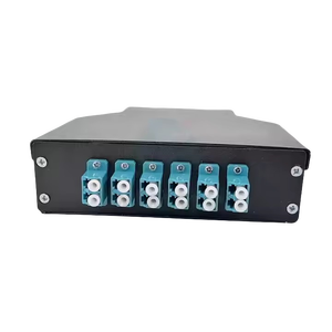 Panel de conexión FTTH de distribución de fibra óptica con 48 conectores y puertos 12/24/72/96/144, para uso en red - Product Image 6