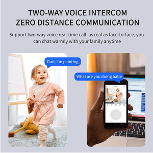 Wistino V380pro夜视WIFI存储卡PTZ摄像机五天线配置家用Wifi摄像机 - Product Image 6