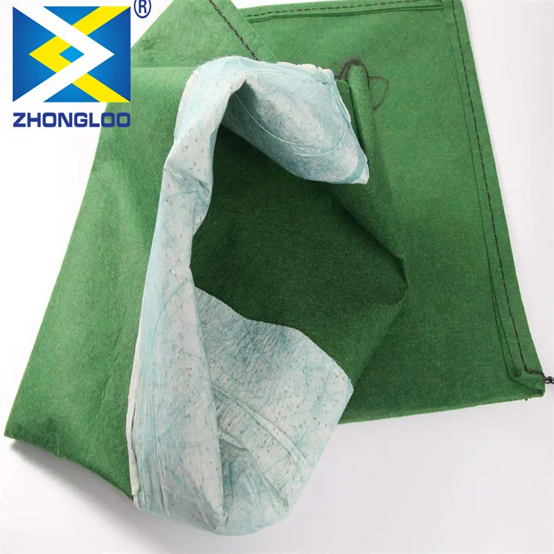 Geobag no tejido personalizado Geotextil Grow Tube PP Sand Geo Textile Bag utilizado en la protección de terraplenes