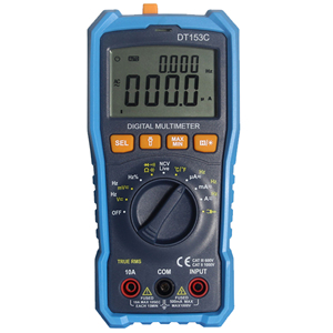 อุปกรณ์ทดสอบ True RMS แบบดิจิตอลมัลติมิเตอร์ DT153C - Product Image 1