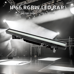 IP66 Waterproof RGBW <strong>LED</strong> Stage Lights Outdoor Strobe Wash Blinder Spotlights with DMX Control - Product Image 3