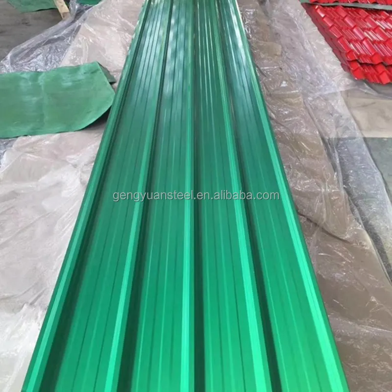 Factory Supply 0.14mm 0.15mm 0.20mm 0.22mm Color Zinc PPGI PPGL Corrugated Roof Sheet