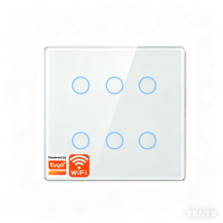 White WiFi 6gang