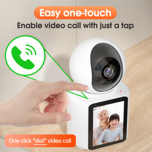 Videocamera visuale a due vie chiamata vocale con quadrante con un clic per visione notturna domestica Monitor WiFi sensore di Imaging per schede di memoria - Product Image 4