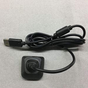 XBOXS 360 USB充電ケーブル用ワイヤレス有線コントローラ黒グレーコンソール周辺CE認証付きケースバッグ付き - Product Image 6