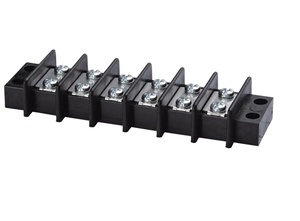 600V TB Series <strong>Fixed</strong> Type Fence Screw Termina Double Row <strong>Fixed</strong> Barrier <strong>Terminal</strong> <strong>Block</strong> Fixing Holes 14mm - Product Image 2