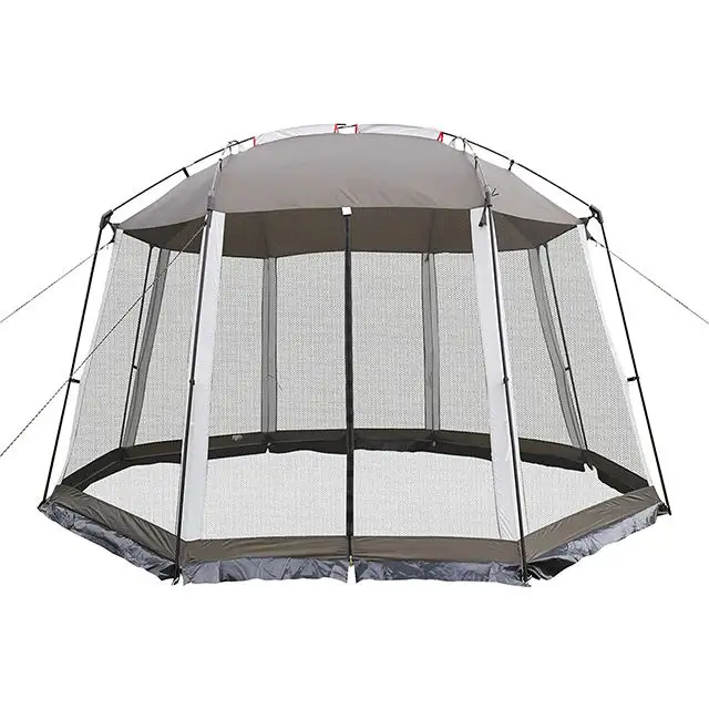 خيمة مأوى مظلة شمسية من 8-10 أشخاص عالية الجودة قابلة للطي شبكة البعوض خيمة منزل خفيفة الوزن خيمة الفناء الخلفي