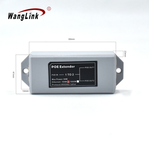 Wanglink 1 In 2 su 10/100Mbps IEEE 802.3af/at Poe Extender ripetitore per telecamera IP interruttore di rete AP PoE - Product Image 5