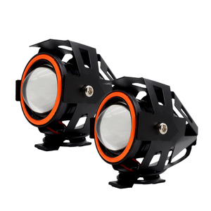 Motorcycle Lighting System U5 U7 Led Headlights 12v Yellow Red Blue Colors Led Fogdriving <strong>Lights</strong> Led Lens Projector Headlight - Product Image 1