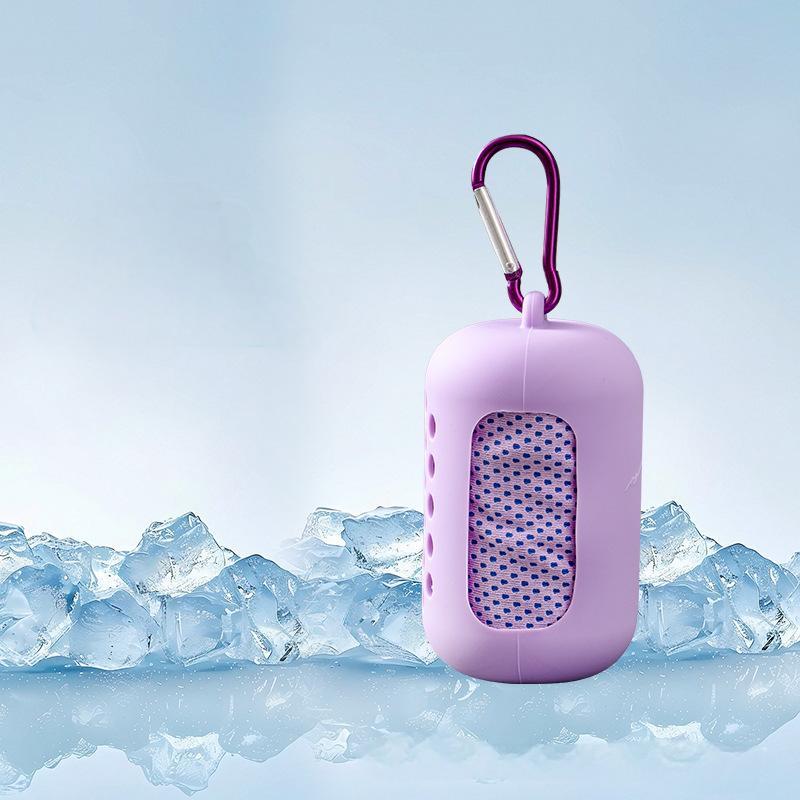 Serviette violette à séchage rapide