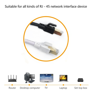 Cavi di alta qualità resistente Rj45 Patch cavo Cat5 Cat6 Cat8 Ethernet Utp cavi con certificazione Ce per la rete - Product Image 2