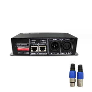 Прямые продажи с завода 4-канальный DMX512 декодер DMX512 контроллер RGBW сценический свет инженерный DMX контроллер RGBW светодиодные полосы света - Product Image 5