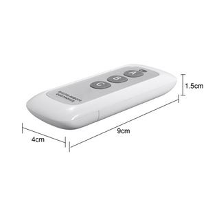 Telecomando digitale 3 tasti 433 telecomando Wireless auto giocattolo Audi 3 pulsante telecomando 433mhz Pt2264 telecomando fisso codice - Product Image 4