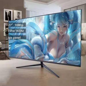 27 pulgadas 1K LED PC Monitor 75Hz Gaming Wide Screen con alta resolución para uso en computadora - Product Image 1