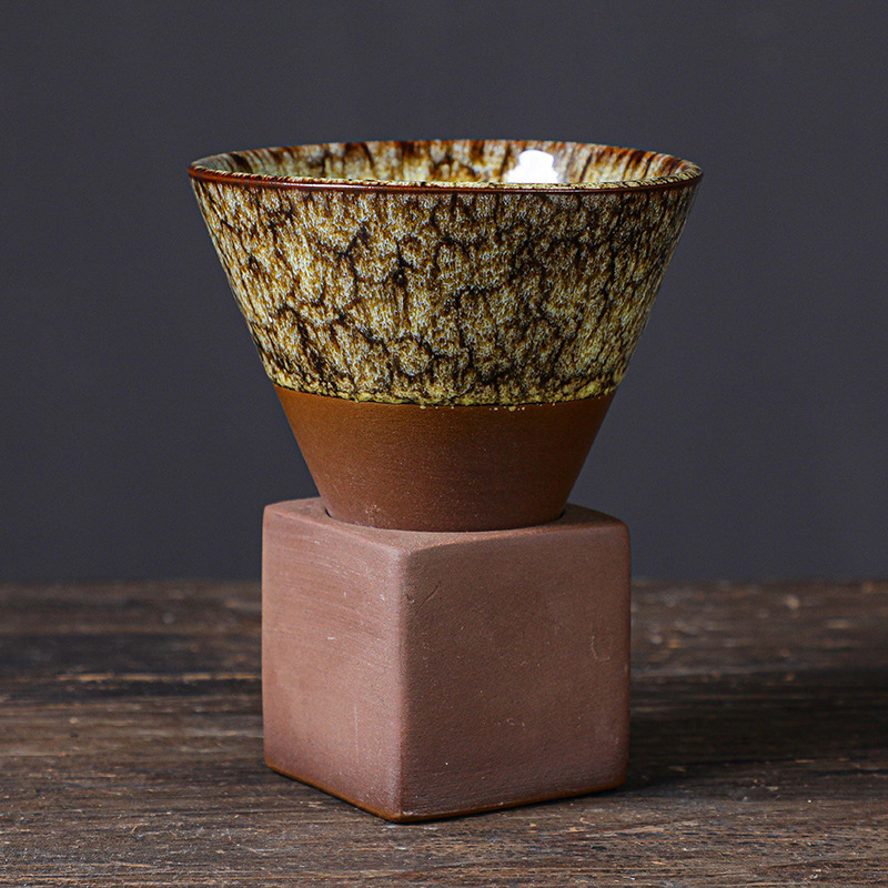 3 hat coffee cup-autumn yellow