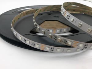 Monochromatic SMD5050 <strong>LED</strong> Strip R/G/B 60 <strong>LEDs</strong>/m DC24V 12mm IP20 Custom Parameters <strong>LED</strong> Strip for Commercial Lighting - Product Image 4