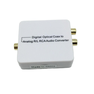 Buen precio para coaxial óptico digital a analógico R/l RCA AUDIO Converter