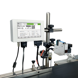 Codificatore a getto d'inchiostro online industriale di ultima tecnologia per la macchina da stampa del codice della data del metallo cosmetico dell'alimento - Product Image 1