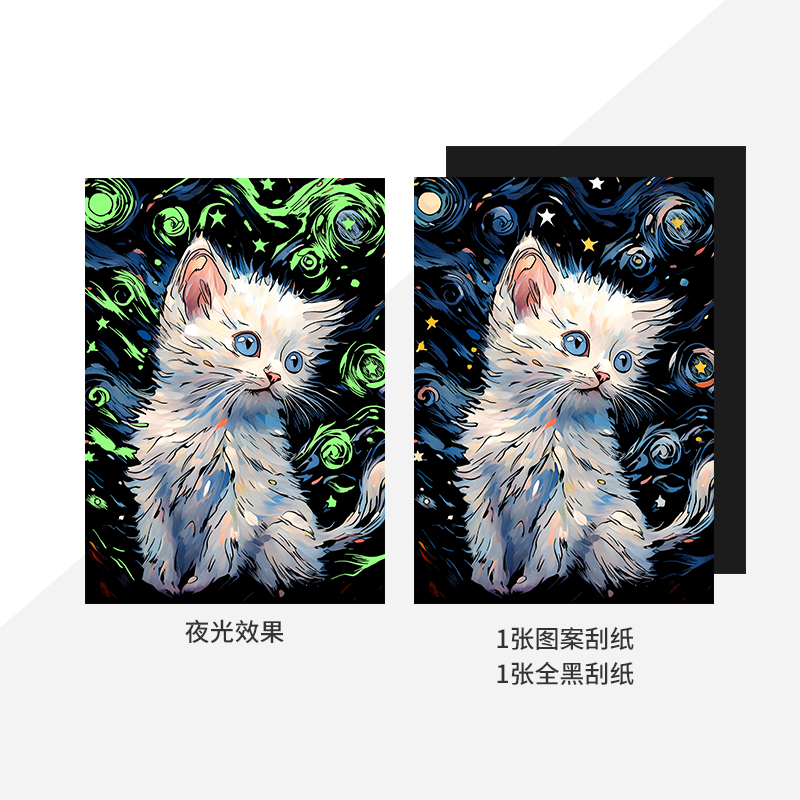 Chat blanc