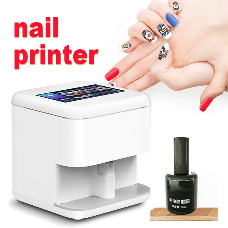 Stampante per macchine da disegno per unghie stampante artistica Ambre Stylemate Digital Orignal 3d Fashion Maling Polish Label Stamp Printing Manicure
