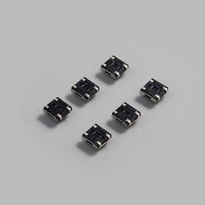 HUANO Mini interruttore a quattro Pin Patch testa rotonda 12V Max. Interruttore a pulsante tattile di tensione