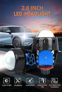 Sfida LD5 53Watts 6000K <span class=keywords><strong>bi</strong></span>-led chiếu đèn pha 3 inch ống kính máy chiếu cho xe hơi tự động Sương Mù Ánh sáng và đèn pha - Product Image 5