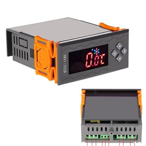 STC-100デジタルサーモスタットLEDディスプレイ温度コントローラーセンサーDC110V220V温度インキュベーター (NTC付き) - Product Image 3