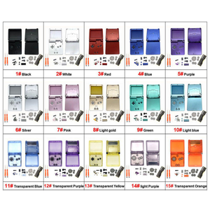Wholesale Replacement Full Set Classic Housing Cover Case with Buttons for Gameboy GBA <strong>SP</strong> Console Housing Shell Limited Edition - Product Image 2