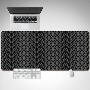Alfombrilla para teclado de ratón de gran tamaño minimalista Simple, alfombrilla de escritorio de goma antideslizante para PC, juegos, uso de oficina, personalizable para la configuración de los niños - Product Image 4