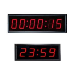 ZX-timer 4/6 cifre multifunzione Countdown intervallo di allenamento telecomando 5-10 pollici LED orologio Timer per riunioni sportive - Product Image 1