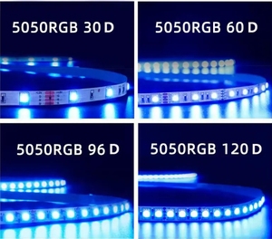 High Quality <strong>SMD</strong> <strong>5050</strong> RGB LED Strip Light 30 LED/m Rated with Wifi Remote Control and Bluetooth for Landscape Application - Product Image 3