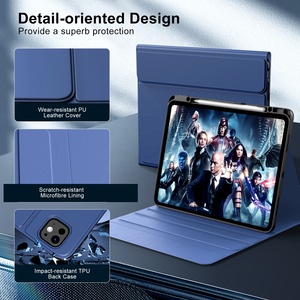 MoKo Touchpad Desmontable 7 Colores Retroiluminado Teclado Inalámbrico Cubierta Smart Bluetooth Keyboard Case para iPad Pro 13 Pulgadas Case 2024 - Product Image 5