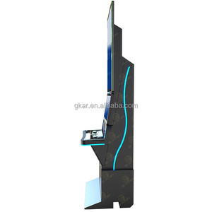 Yeni varış <span class=keywords><strong>Idaho</strong></span> pazarı çift ekran Metal makinesi 24 inç + 43 inç dikey Aurora beceri oyun dolapları