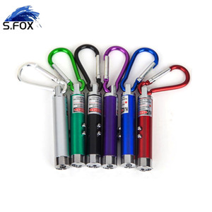 3 in 1 Multifunction 6 Color <strong>Laser</strong> <strong>Pointer</strong> LED Flashlight Mini UV Light Keychain Torch - Product Image 5