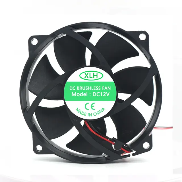 92x92x25mm 9225 12V 24V yuvarlak çerçeve cpu dc fan 90mm dc soğutma fan