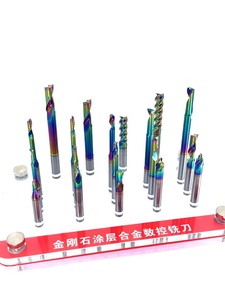金川极限Uselife涂层硬质合金数控刀具木工刳刨机钻头立铣刀组，ODM/OEM支持 - Product Image 2