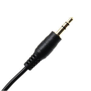 Customizable DC 3.5mm to DC3.5mm Cable Audio Converter 90 Degree PVC Jacket Banana Connector for HDTV Computer DVD Player Stock - Product Image 1