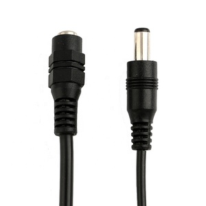 <strong>1</strong> to <strong>2</strong> Way <strong>2</strong>.1x5.<strong>5</strong> mm / <strong>2</strong>.5x5.<strong>5</strong> mm DC Splitter Cable 12V 5521 Female to Male DC Jack Plug with Power Cable - Product Image 4