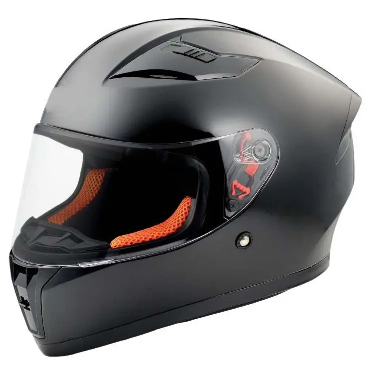 DOT certificación Material ABS Motor bicicleta casco de cara completa