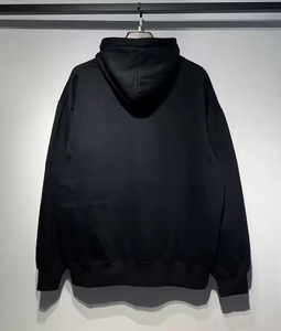 批发设计师名牌高品质连帽衫男女通用复古酸洗印花羊毛连帽衫男士