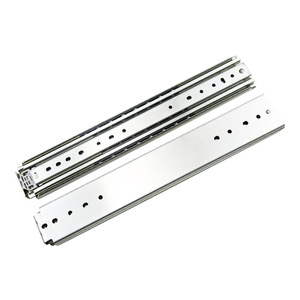 76mm rộng nặng công nghiệp ba phần ngăn kéo trượt đường sắt dày đường sắt hướng dẫn cho tủ và container - Product Image 1