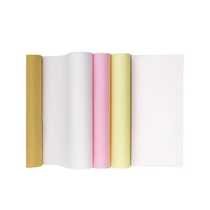 Fábrica al por mayor 9,5 "x 11" Ncr Carbonelss Impresión continua 3 capas Computadora A4 Papel Hs Código