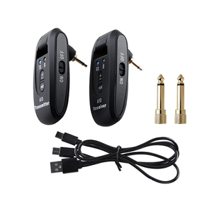 A10 Wireless Guitar Transmitter and Receiver Guitar Wireless Connector <strong>Strings</strong> Accessories <strong>Use</strong> for Guitar Bass Violin Ukulele