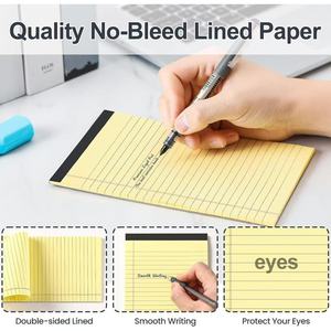 Bloc de notas personalizado, el Bloc de notas de línea se puede rasgar, papel de borrador de estudiante grueso personalizado, Bloc de notas de material simple - Product Image 5