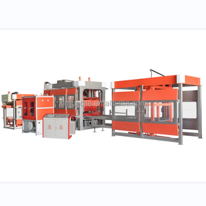 PLC <strong>Control</strong> QT10-15 Fully Automatic Solid <strong>Blocks</strong> Pressing <strong>Machine</strong> Save Manpower Production of Cement Brick Core Component Engine - Product Image 1