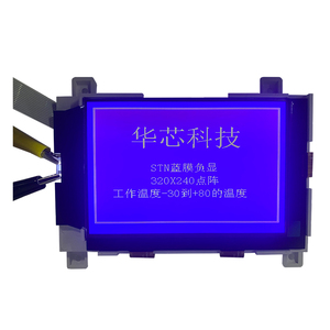 130.1 personalizzato * 102.7mm 6:00 visualizzazione segmento STN modulo LCD con ingresso 3.3V