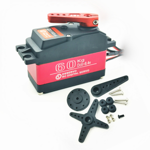 HV wasserdichtes Servo mit hohem Drehmoment 60kg DS5160 Roboter Metall getriebe Digitales Servo Arduino Großes Servo für RC-Roboter auto