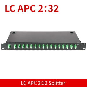 2x32光ファイバーラックマウントスプリッタLC UPC APC PLCラックマウント19インチ端子ボックス4G 3G poe gsm tcp gprs sdkネットワーク用 - Product Image 5