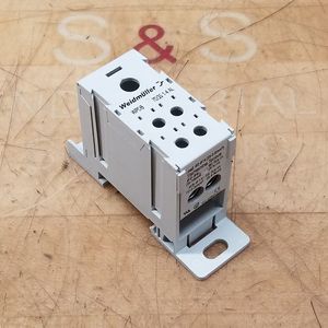 Blocco di distribuzione di potenza Wpdb 70/31-4 Al 600V 175A per PLC programmazione e controllo industriale con interfaccia di comunicazione RS485 - Product Image 1